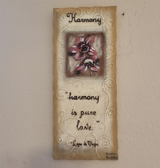 'Harmony' Decorative Wall Plaque